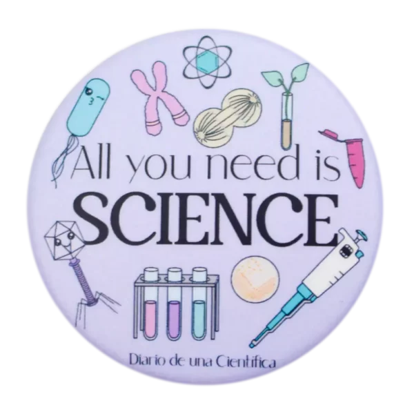 Chapa "All you need is science"
