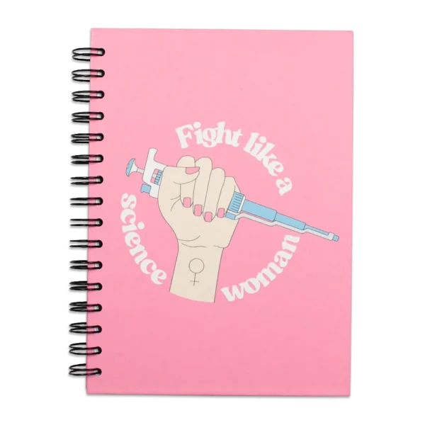 Libreta A5 “Fight Like a Science Woman”