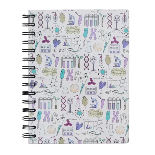 Libreta A5 "Estampado Científico"