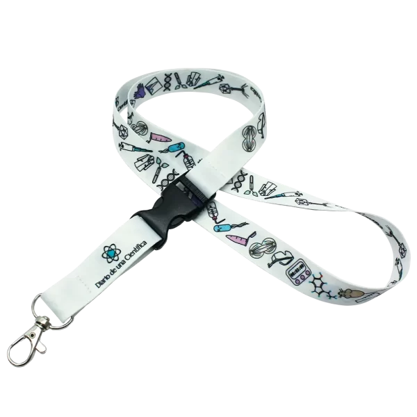 Lanyard "Estampado Científico"