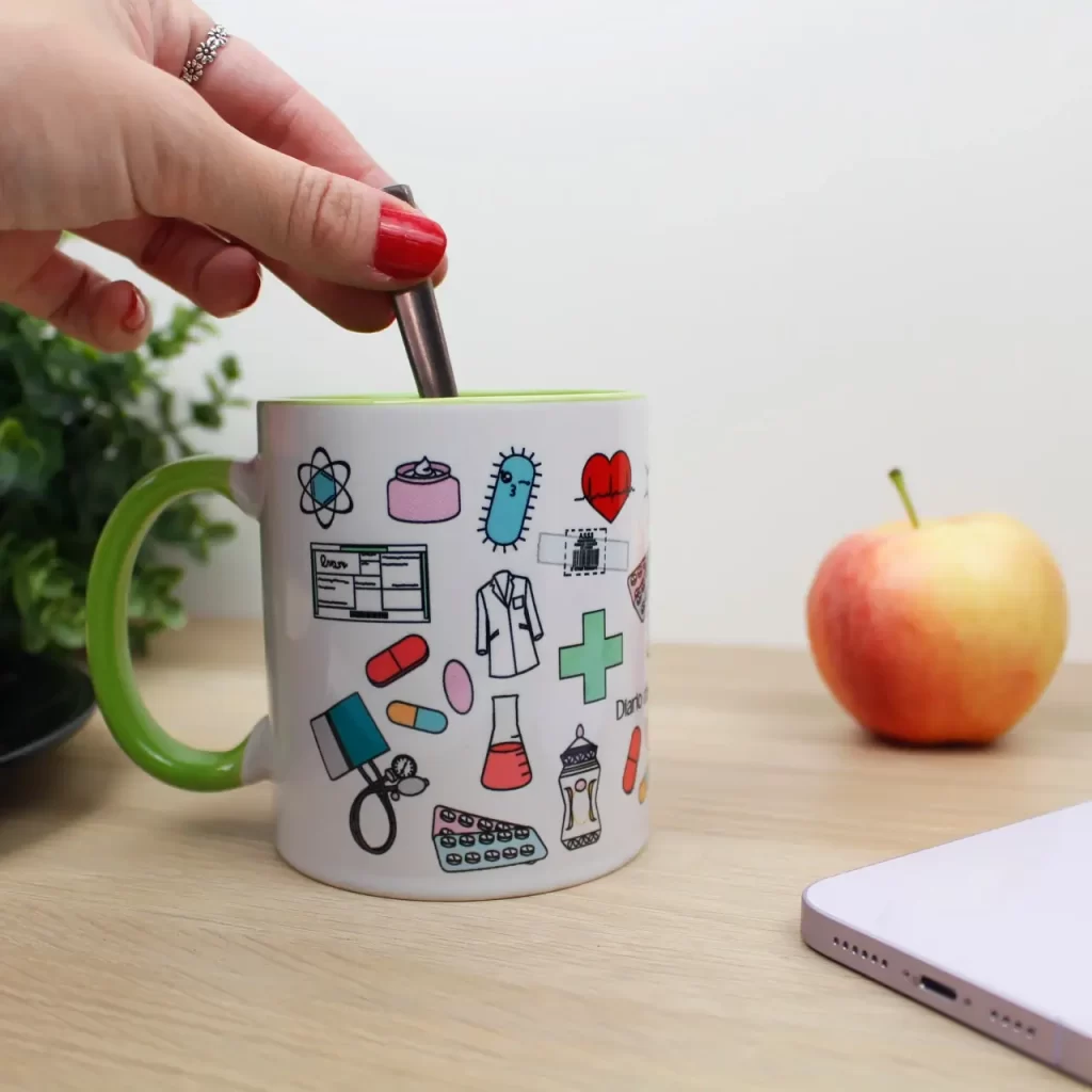 Taza estampado Farmacia