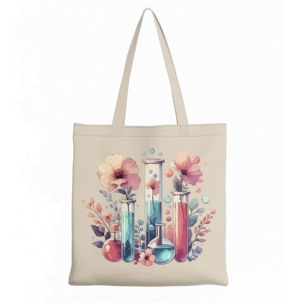 Totebag "Ciencia Floral"