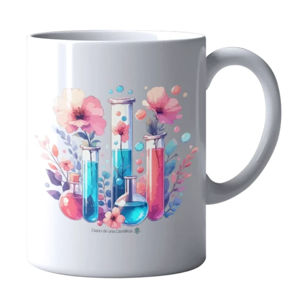 Taza científica "Ciencia Floral"