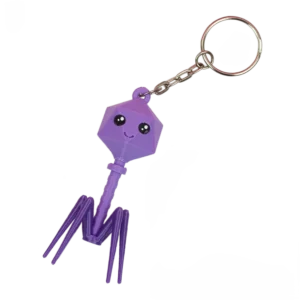 Llavero científico - Fago T4